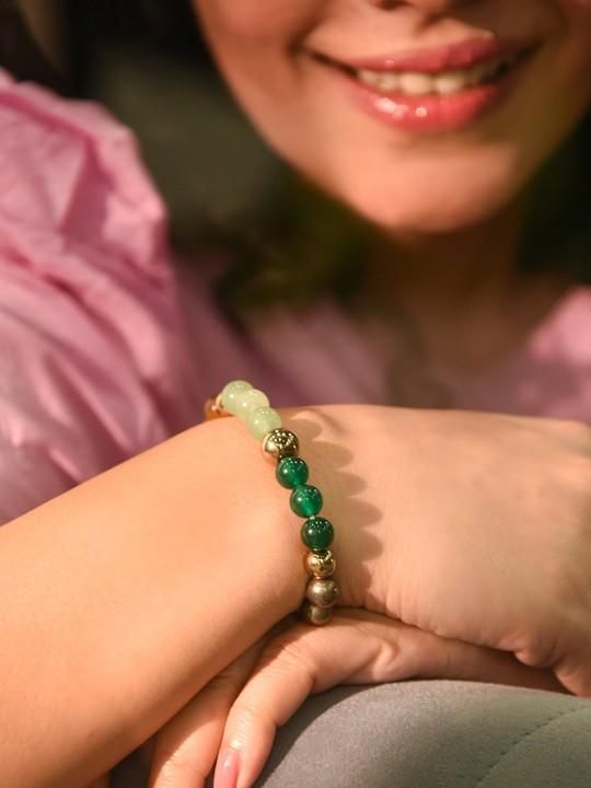 Dhan Yog Elasticated Bracelet | Parishtha - ParishthaParishtha