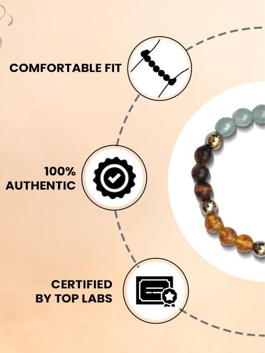 Dhan Yog Elasticated Bracelet | Parishtha - ParishthaParishtha