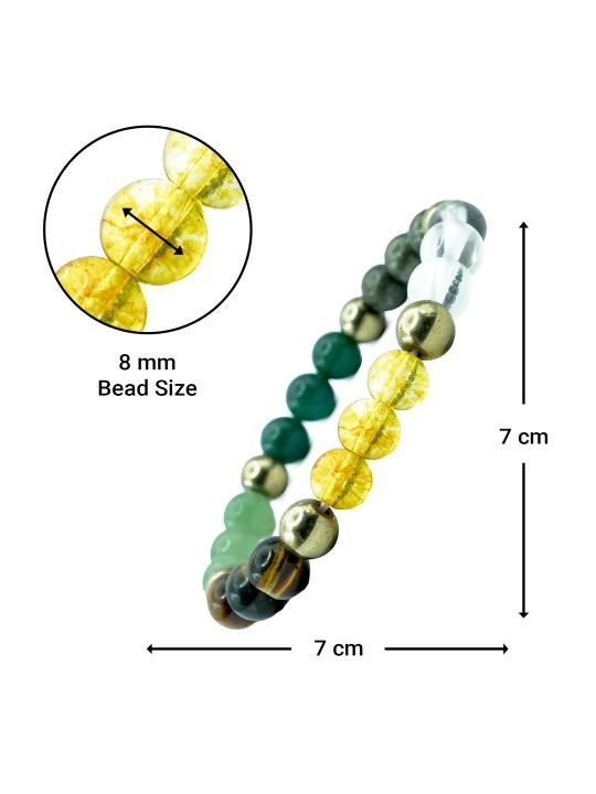 Dhan Yog Elasticated Bracelet | Parishtha - ParishthaParishtha