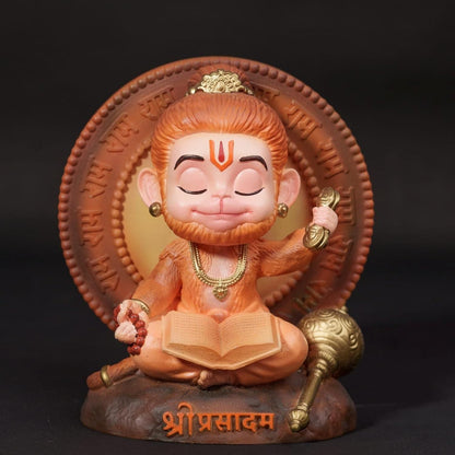Shri Prasadam Meditating Bal Hanuman Idols | Parishtha - ParishthaParishtha