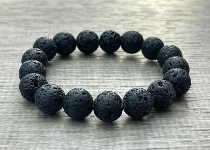 Natural Lava Rock Bracelet | Parishtha - ParishthaParishtha