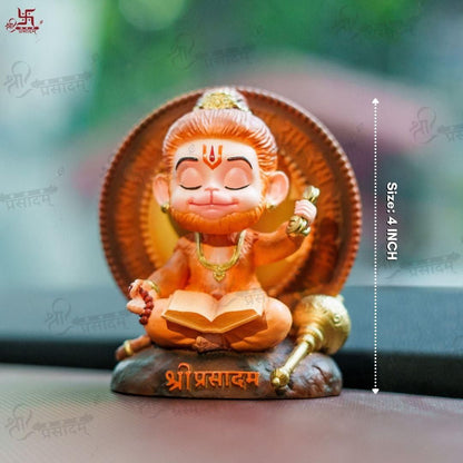 Shri Prasadam Meditating Bal Hanuman Idols | Parishtha - ParishthaParishtha